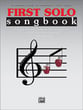 FIRST SOLO SONGBOOK CLAR/TPT-BOOK cover